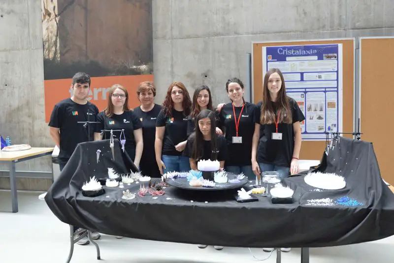 Se han impuesto con el proyecto ‘Cristalaxia’ a alumnos de Almería, El Ejido y Carboneras. El concurso se ha celebrado el sábado, 6 de mayo, en el Aulario IV de la Universidad de Almería.