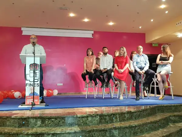 El candidato del PSOE a la Alcaldía de Fines, Juan Herrero Martínez, presenta un proyecto renovador frente al “estancamiento” del PP.