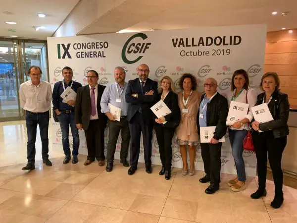 · Ha sido en el IX Congreso Nacional del sindicato, celebrado en Valladolid, hasta donde se desplazaron cerca de una veintena de compromisarios de la unión provincia de Almería