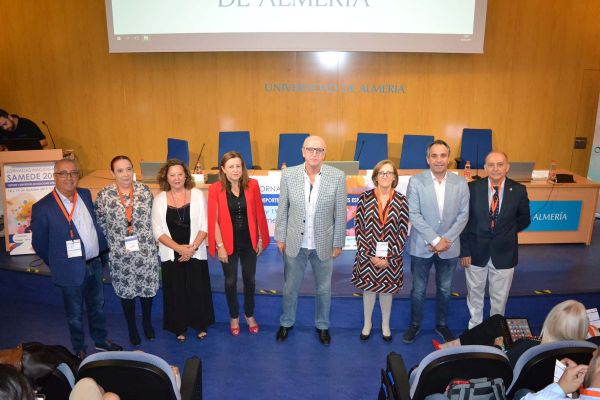 El presidente de la asociación ‘Deporte y trasplante’ José Luis Maury ha ofrecido la conferencia inaugural de las Jornadas Nacionales de Medicina y Ciencias del Deporte 2019 de SAMEDE (Sociedad Andaluza de Medicina del Deporte) que acoge la UAL.
