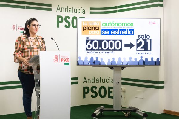 El PSOE desvela que sólo 21 de los 60.000 autónomos han recibido la ayuda del Gobierno andaluz de las derechas.