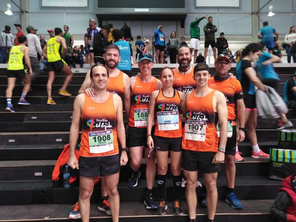 Este fin de semana el club naranja ha estado presente en Media Maratón de Almería, además de los 9km Saludables y la Media Maratón de Huelva.