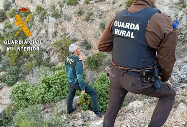 Colaboración Guardia Civil - Policía Local Dalías – Guarda Rural.