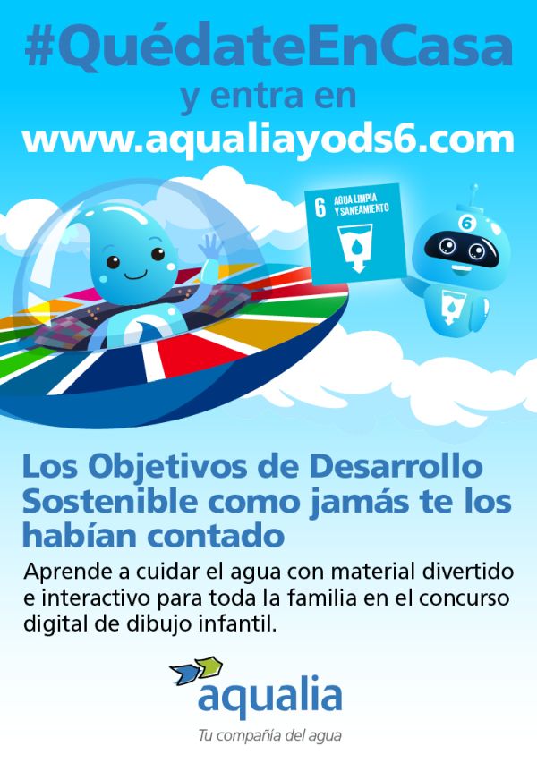 El canal www.aqualiaeduca.com ofrece actividades didácticas relacionadas con el agua y enfocadas a que los niñosse diviertan jugando con temas relacionados con “cómo cuidarla” o “de dónde nos llega a casa”