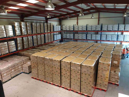Esta semana ha finalizado la entrega de las 3.441 toneladas totales de alimentos que se han distribuido a 43.000 personas de toda la provincia.