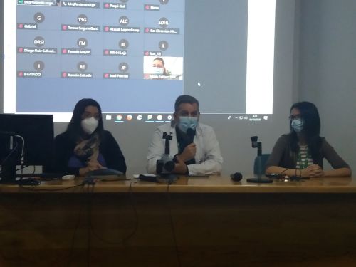 Acto de presentación del nuevo ‘Plan de Prevención y Atención frente a Agresiones a Profesionales del Sistema Sanitario Público de Andalucía’ en el Hospital de Poniente.