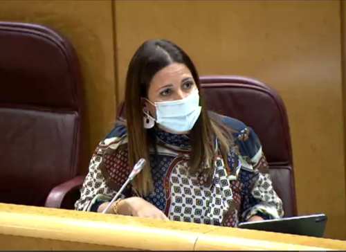 Inés Plaza considera que el Presupuesto es “coherente” con las políticas del Ejecutivo de Pedro Sánchez cuyo objetivo es “no dejar a nadie atrás”.