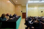 El vicepresidente mantiene en Vélez-Rubio un encuentro con empresarias y alcaldes de la comarca almeriense de Los Vélez