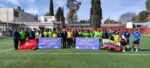 El Club Las Pistas acoge semanalmente los partidos de los ocho equipos que forman parte de esta competición con vecinos de diez nacionalidades