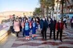 La concejala de Familia ha participado en la marcha saludable organizada por el Distrito Sanitario Almería y en la que han participado vecinos, profesionales sanitarios y el delegado de Salud, Juan de la Cruz Belmonte