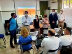 Las charlas corren a cargo de la Organización Nacional de Ciegos Españoles y se llevan a cabo en los centros de salud de la comarca