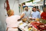 El alcalde Ramón Fernández-Pacheco y el presidente de Diputación, Javier A. García, visitan la I edición del Mercado de Productos de ‘Sabores Almería’, que se podrá visitar hasta este domingo