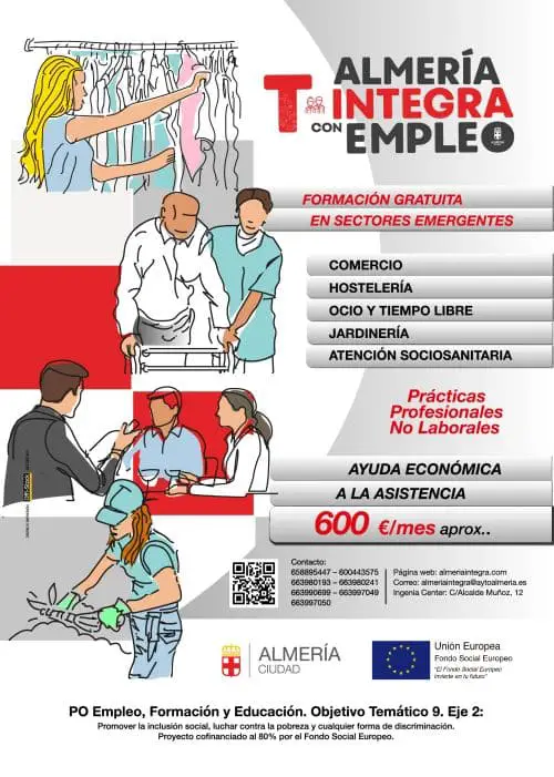 Más de mil alumnos han pasado ya por este programa remunerado con el que el Ayuntamiento de Almería persigue la inserción laboral de los jóvenes