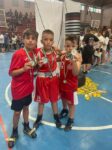 Jorge Martínez Biosca, Tristán Romero y Luka Nicolás Nerghes forman parte de la EDM Lola Boxing y cuentan con medallas en Andalucía