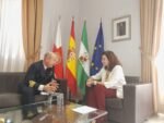 María del Mar Vázquez lo ha recibido en Alcaldía y le ha agradecido “la excelente y fluida colaboración” entre Ayuntamiento y Comandancia