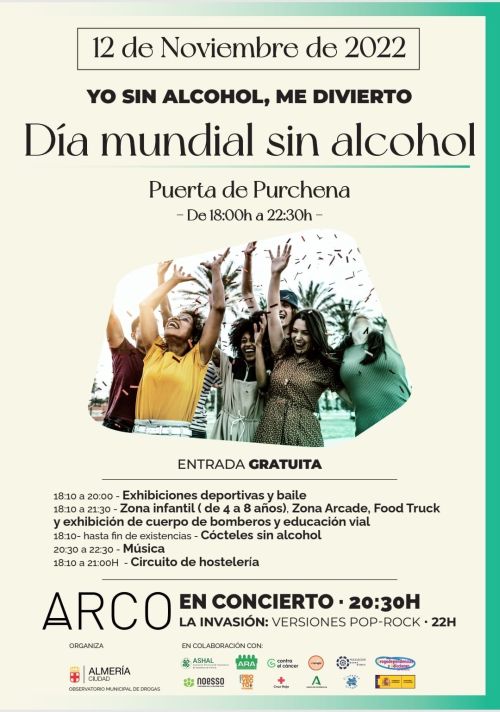 Dos conciertos, exhibiciones y rutas saludables, entre las actividades organizadas por el Ayuntamiento y el Observatorio Municipal sobre Drogas y Adicciones