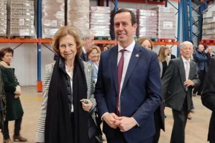 Su Majestad la Reina Doña Sofía visita las instalaciones de la Fundación Banco de Alimentos de Almería